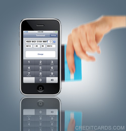iPhone credit card terminal